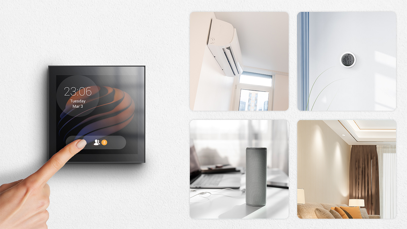 Tek dokunuşla çalışan günlük yaşam