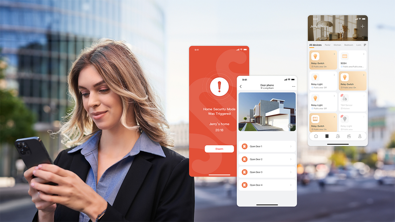 Evde olmasan da kontrol sende kalır