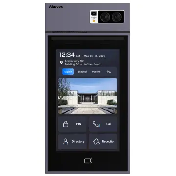Akuvox S539 10'' Zil Paneli Ip Interkom Sistemleri