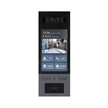 Akuvox X915S 8 Dokunmatik Paslanmaz Celik Zil Paneli Ip Interkom Sistemleri