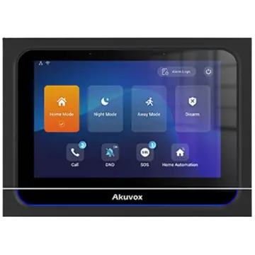 Akubela X933H 7 Android Dahili Zigbee Siyah Ekran Akubela Akilli Ev Sistemleri Akuvox