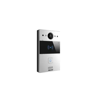 Akuvox R20A Siva Ustu Villa Tipi Zil Paneli Ip Interkom Sistemleri Akuvox