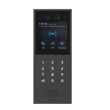 Akuvox X912S 4 Dokunmatik Paslanmaz Celik Zil Paneli Ip Interkom Sistemleri Akuvox