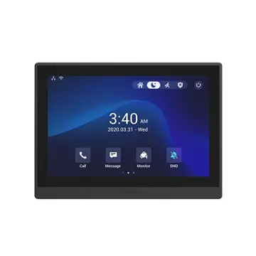 Akuvox It88S 10 Android Siva Alti Siyah Ekran Ip Interkom Sistemleri